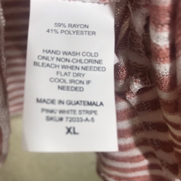 BNWT WANTABLE Long Sleeve Pocket Sweater Top, XL - Picture 6 of 7